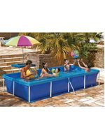 Piscina retangular 3000 litros estruturada mor