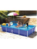 Piscina retangular 3000 litros estruturada mor