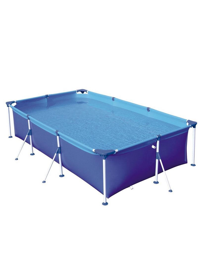 Piscina retangular 3700 litros estruturada premium mor