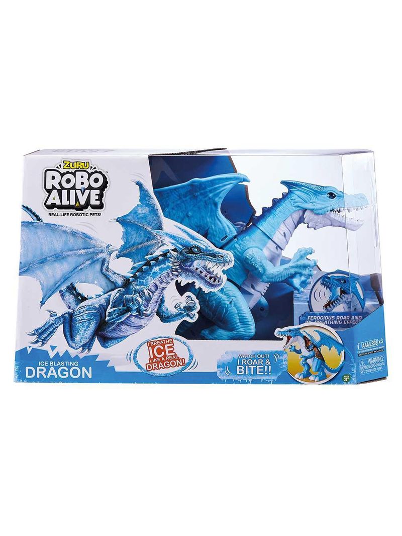 Robotic dragon - azul