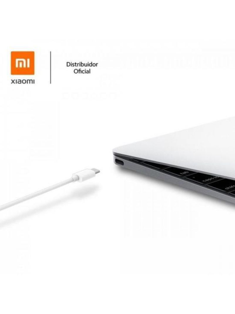 Cabo usb tipo c 100cm branco xiaomi