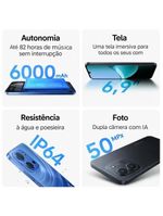 Smartphone Redmi 15C 4GB RAM 128GB (Midnight Black)