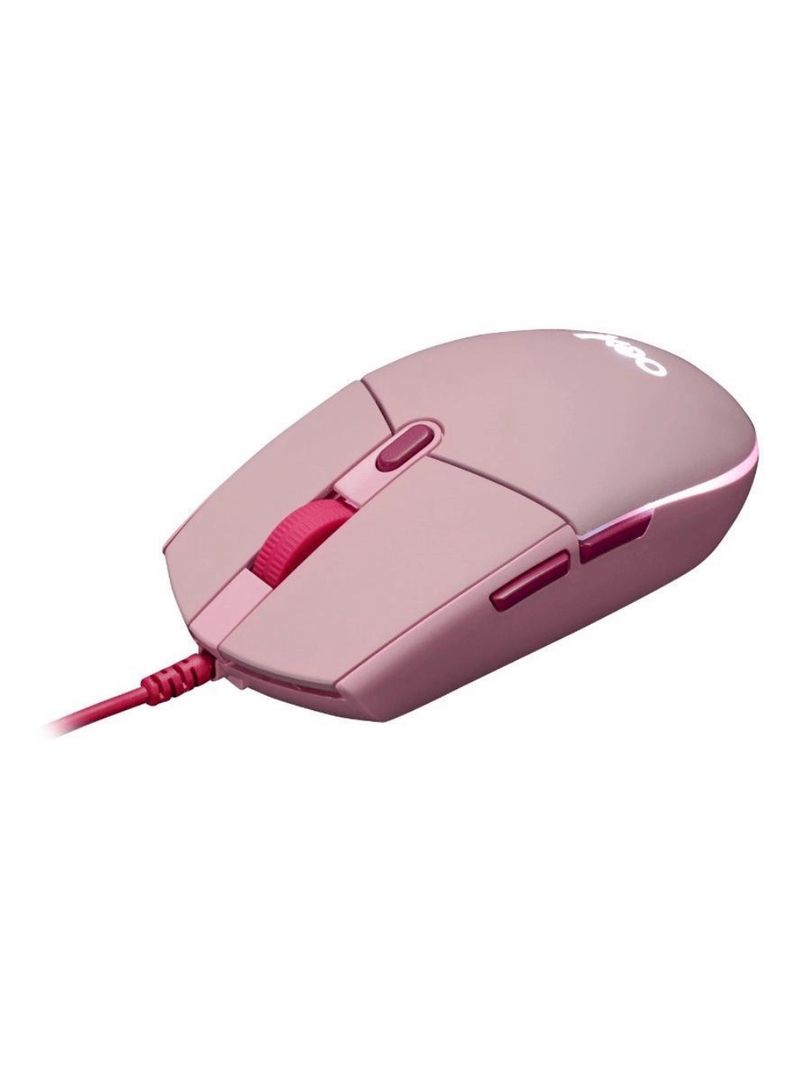 Combo vibes (mouse+mousepad) oex kids / teen mc200 rosa