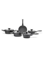 Conjunto panelas 5 peças ceramic life orion prata  brinox