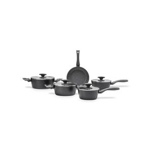 Conjunto panelas 5 peças ceramic life orion prata  brinox