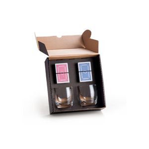 Kit whisky com baralho welf