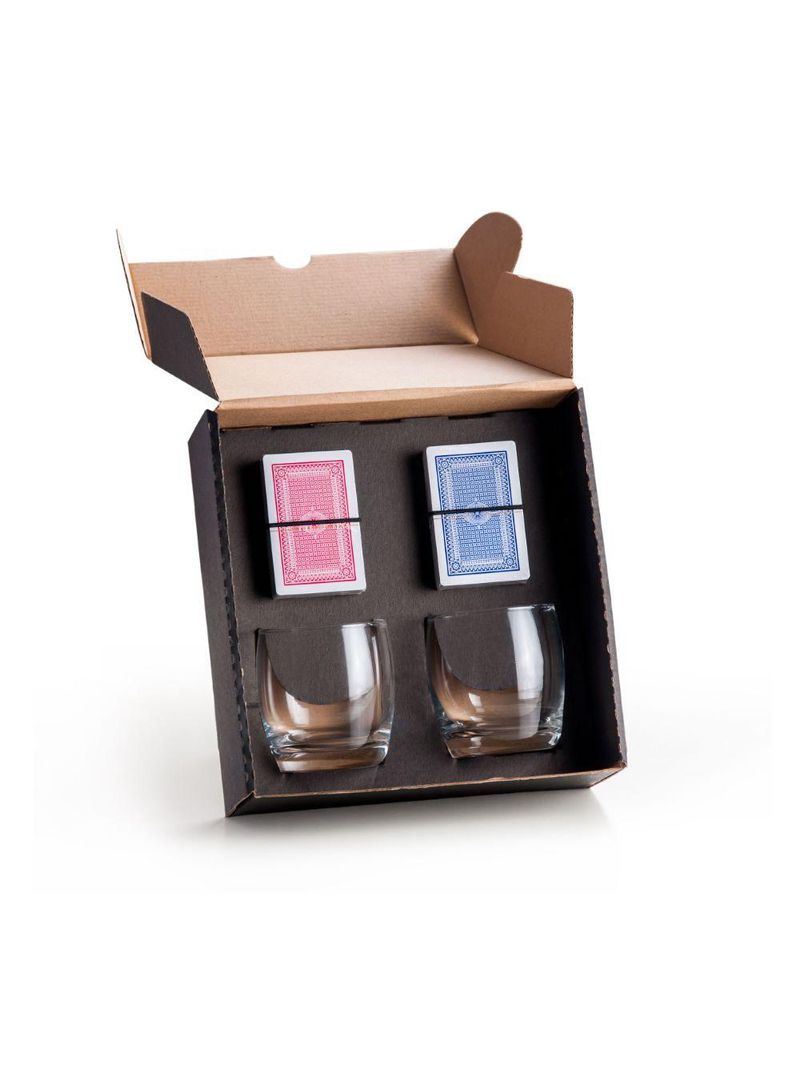 Kit whisky com baralho welf