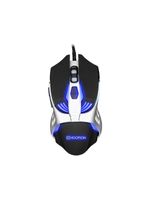 Mouse gamer hoopson 3600 dpi com led rgb cinza msg-200-cz