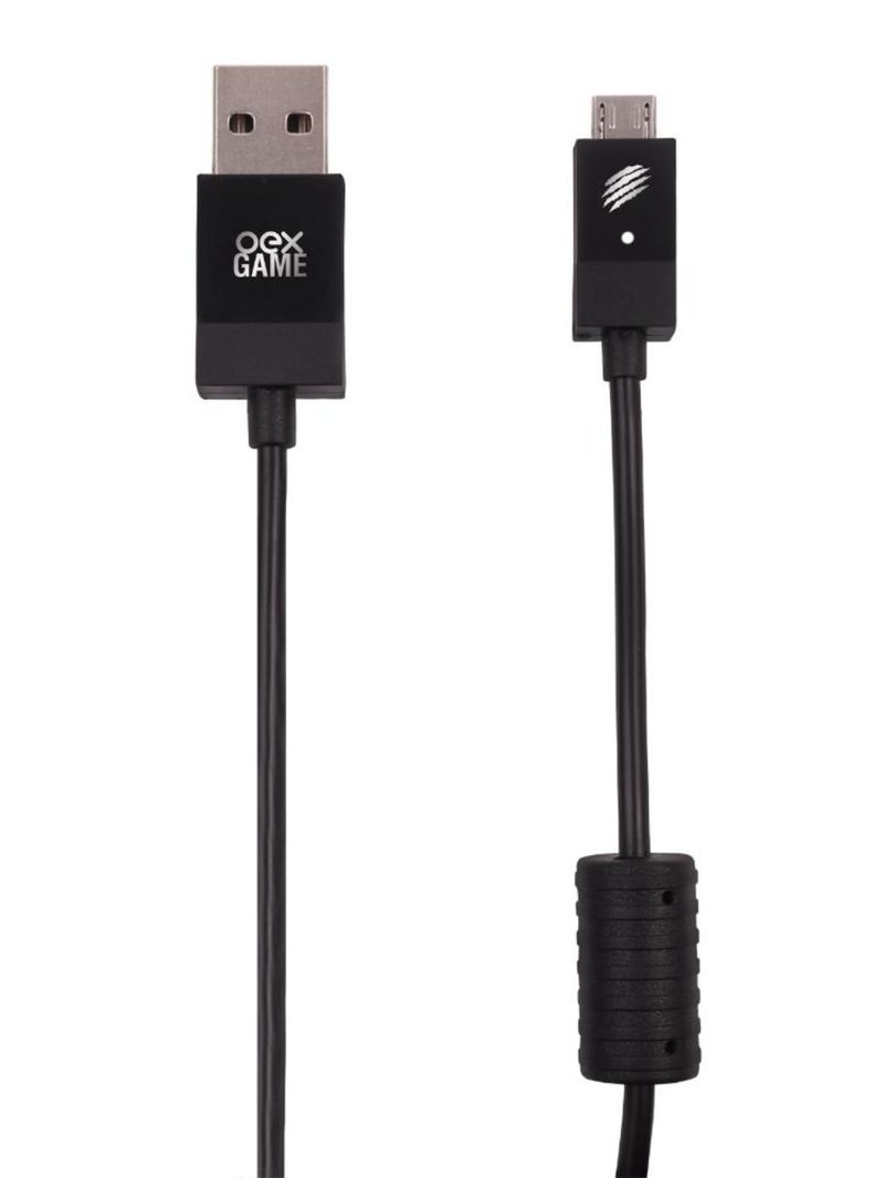 Cabo para xbox one preto 2,6m c50 oex