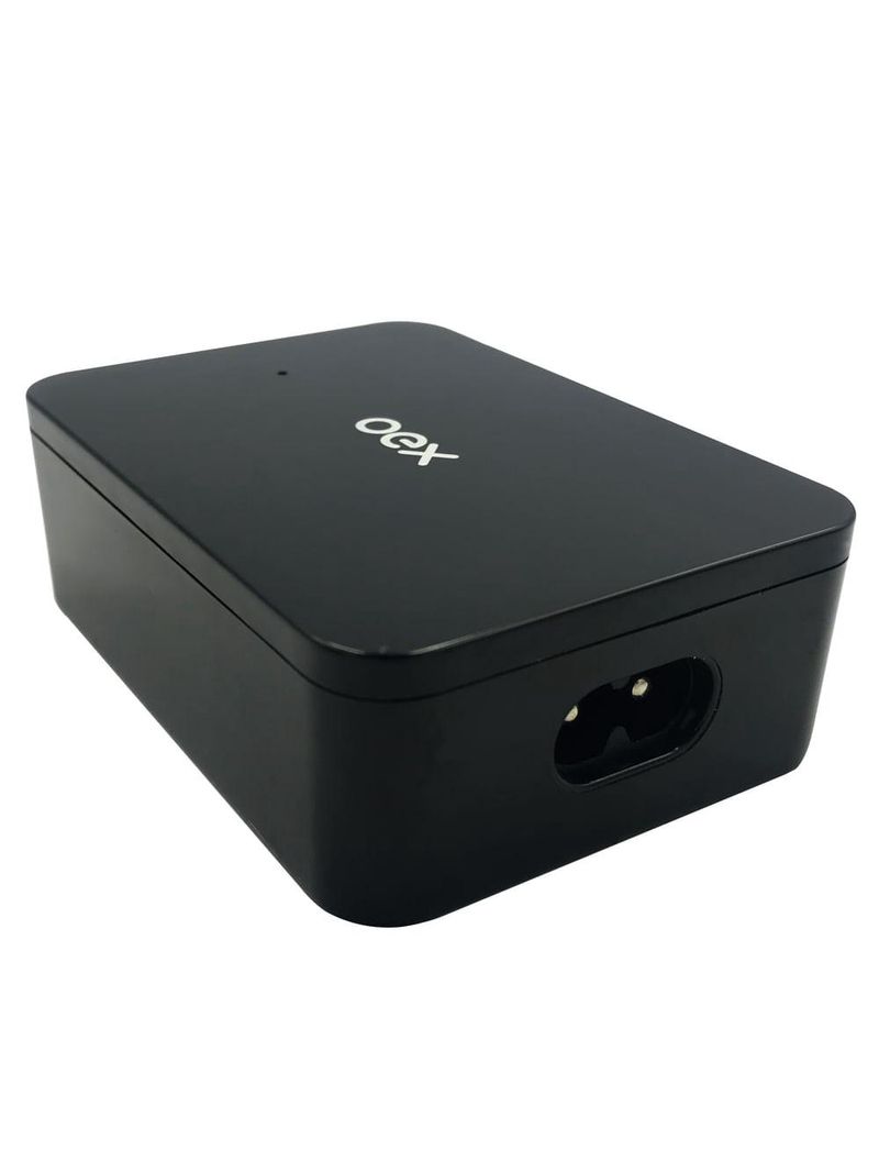 Carregador de tomada 4 portas usb oex cg400 - cabo 12