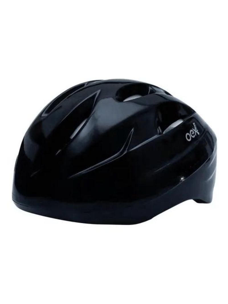 Capacete de proteção oex teen oex kids / teen cp20 preto