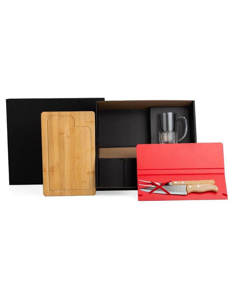 Kit churrasco com caneca