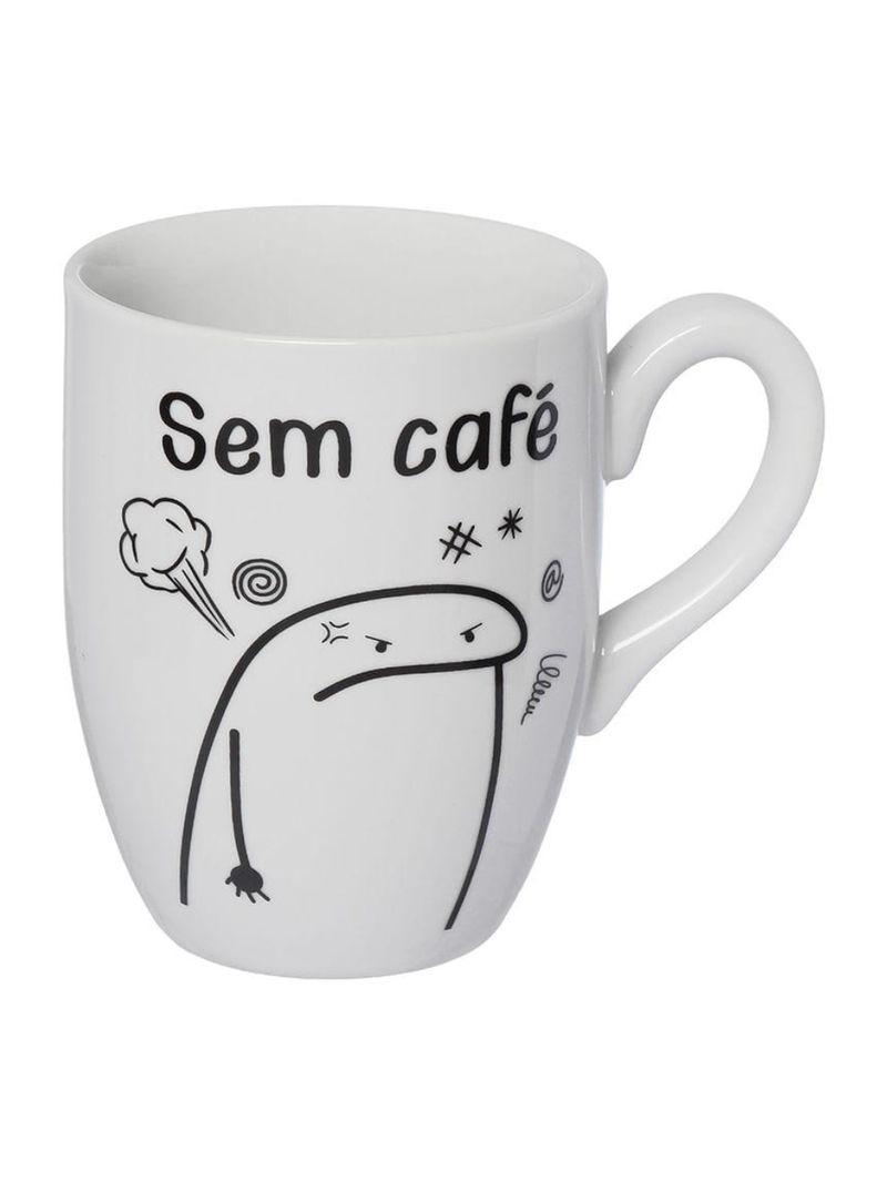 Caneca porcelana meme hauskraft 350 ml