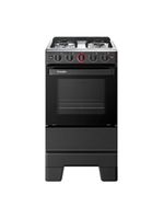 Fogão 4 Bocas Esmaltec Ideal Super F4IAP4121 Acendimento Automático Preto Bivolt