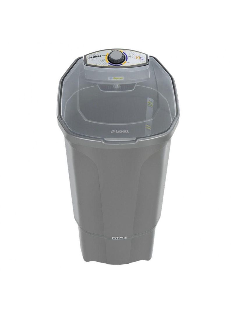 Tanquinho Libell 14Kg com Lavagem por Turbilhonamento Prata 127V