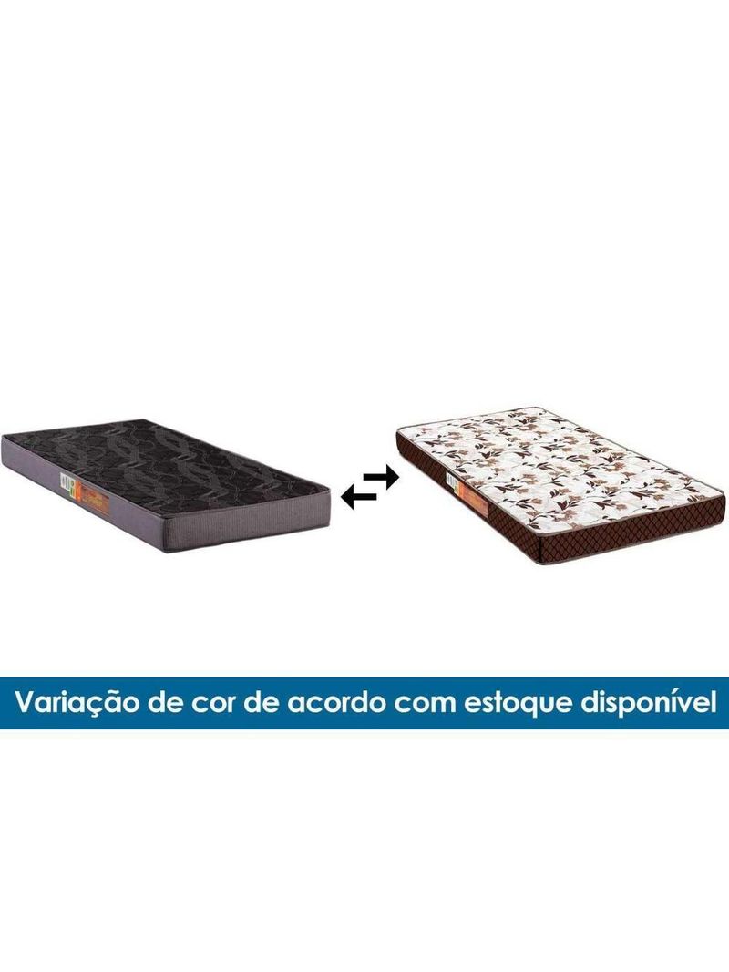 Colchão Casal Espuma D23 Pérola (138x188x12) -