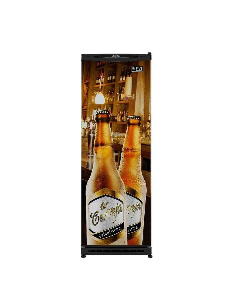 Cervejeira Esmaltec CV300R Frost Free Com Sistema Fast Freezer 300L Adesivada 220V