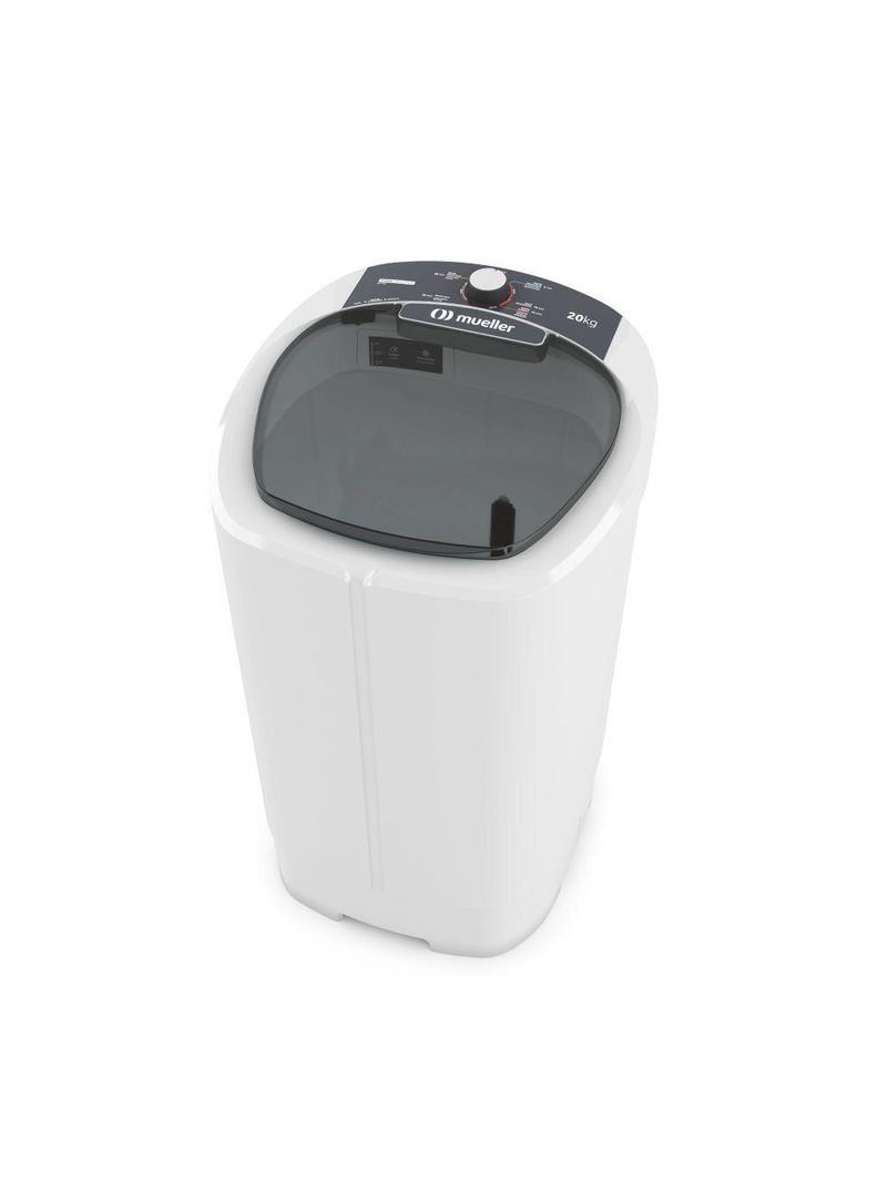 Lavadora de Roupas Semi-automática Mueller 20 kg 127v Branca (MLT20B)