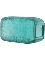 Vaso 20x13x13cm vidro azul gs