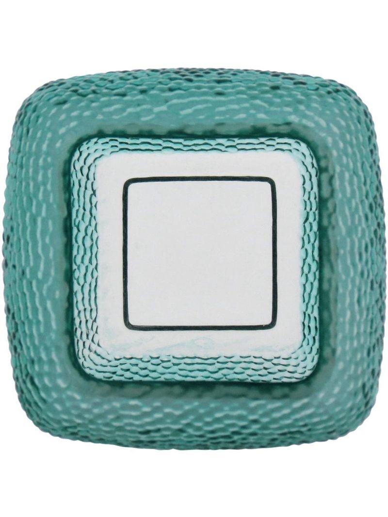Vaso 20x13x13cm vidro azul gs
