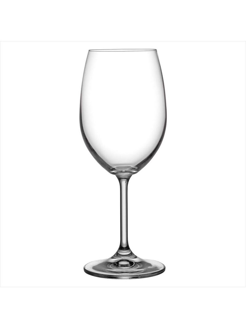 Taça de Água bohemia lara cristal transp 450ml 6 peças