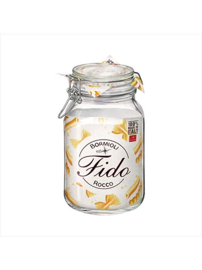 Pote hermético vidro bormioli rocco fido 2l 22x13cm