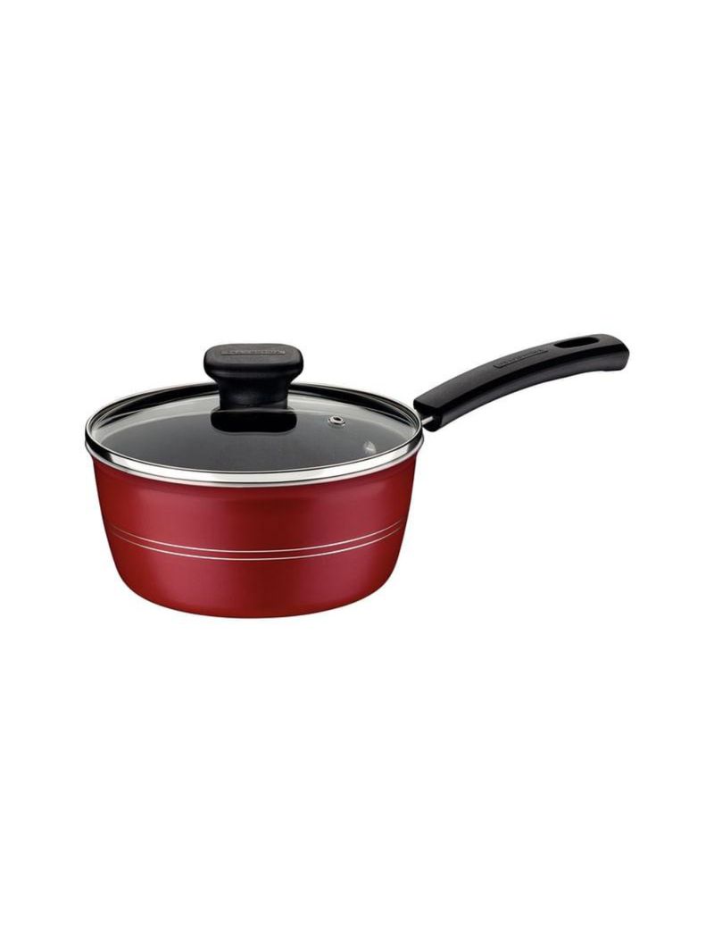 Panela tramontina sicília antiaderente vermelho 18cm 1,9l