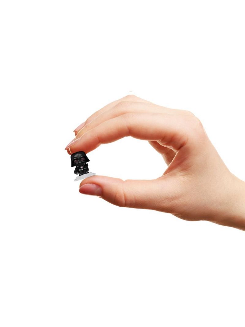 Bitty pop! star wars v darth vader, lando e luke com yoda