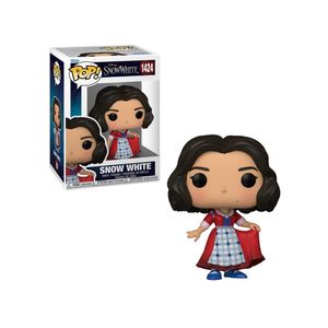 Boneco funko pop disney branca de neve branca vestido xadrez