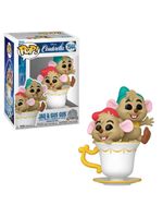 Boneco funko pop! disney cinderela 75 anos - jaq e tatá