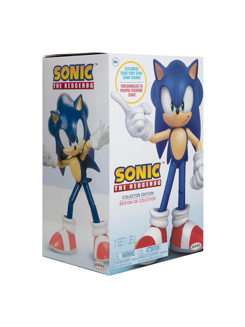 Boneco sonic 15cm - modern collector edition