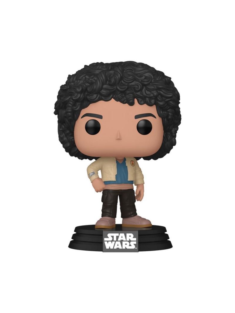 Boneco funko pop! star wars skeleton crew - wim