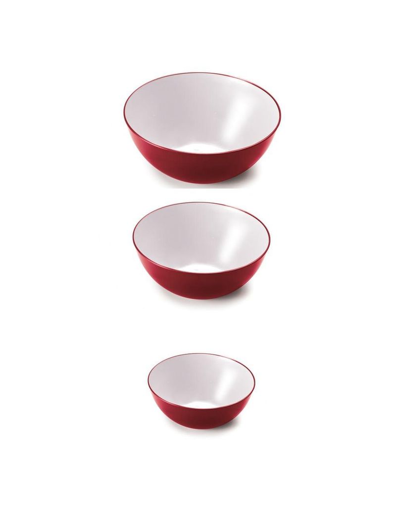 Conjunto de 3 vasilhas  (bowls) - polipropileno - bpa free