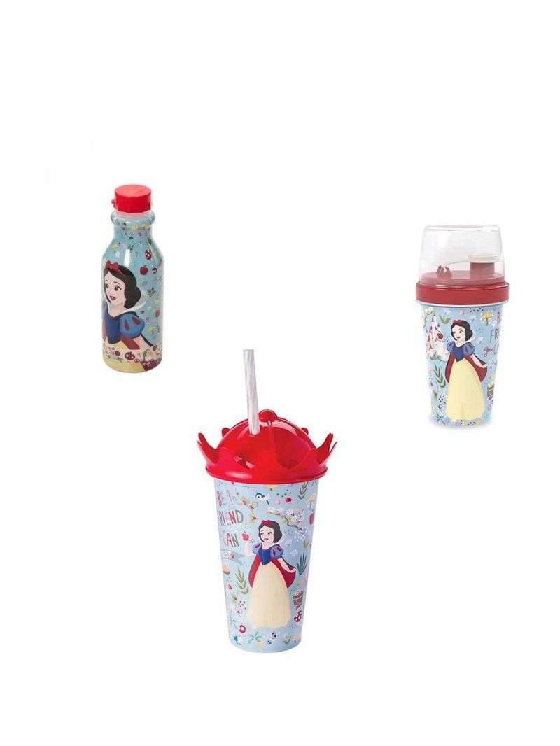 Conjunto branca de neve bebidas