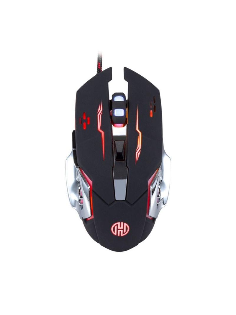 Mouse gamer galaxy hoopson iluminação rgb gt1100