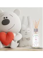 Difusor de ambientes com 5 bastões baby home 200ml - bioclub