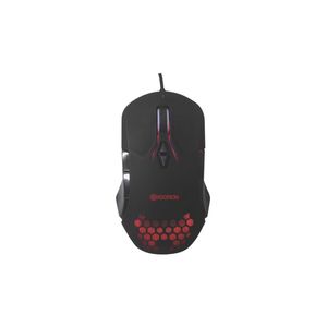 Mouse gamer hoopson omron/avago dpi com led rgb preto msg-203