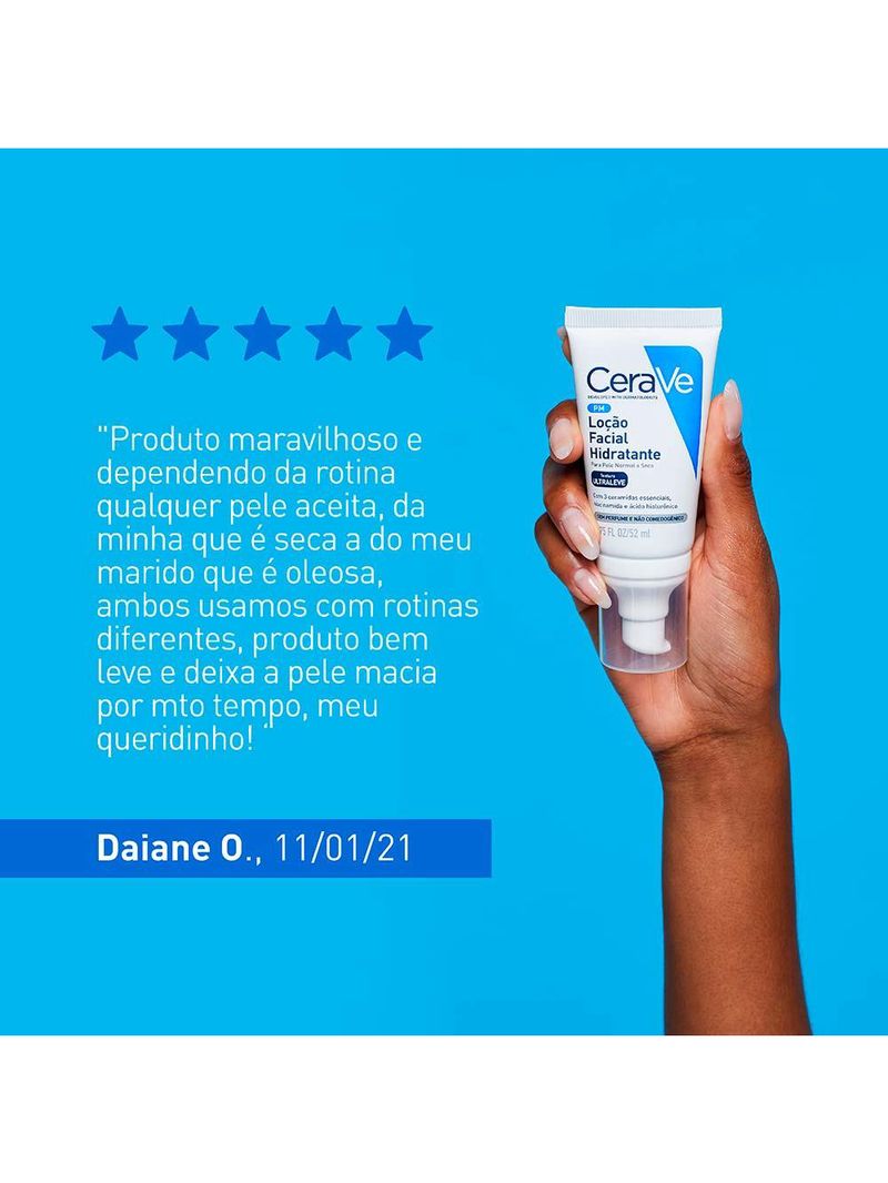 Loção facial hidratante cerave