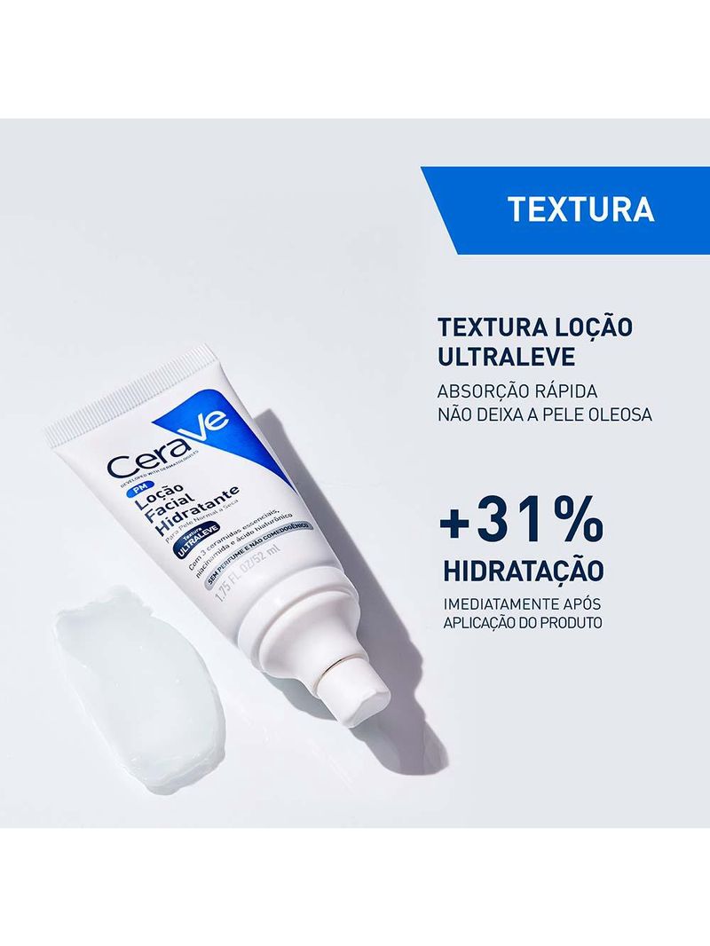 Loção facial hidratante cerave