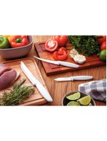 Jogo facas inox 3 peças plenus off tramontina