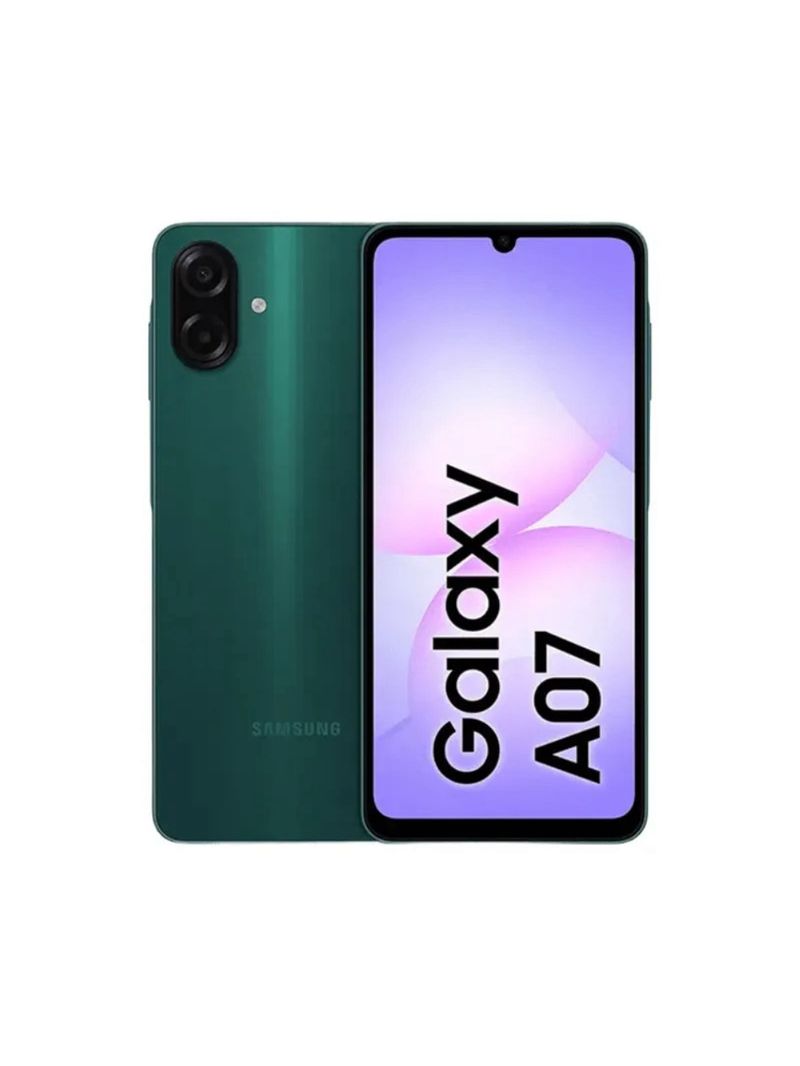 Smartphone Samsung A07 128GB Verde 4GB RAM Tela 6,7" Câm Dupla + Selfie 8MP