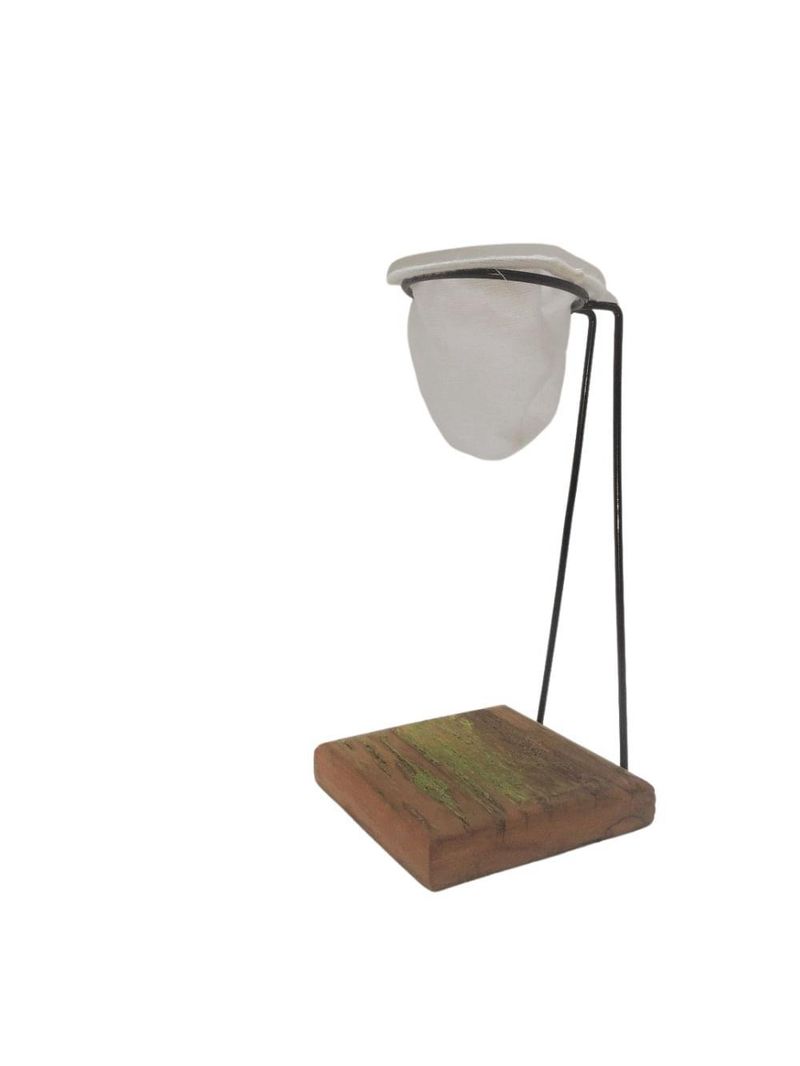 Kit de café egoista - individual - 4 canecas preta  - demolição - feito a mão