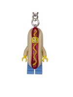 Lego chaveiro - cachorro-quente