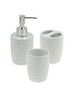 3 peças para banheiro wolff branco