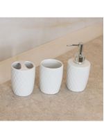 3 peças para banheiro wolff branco