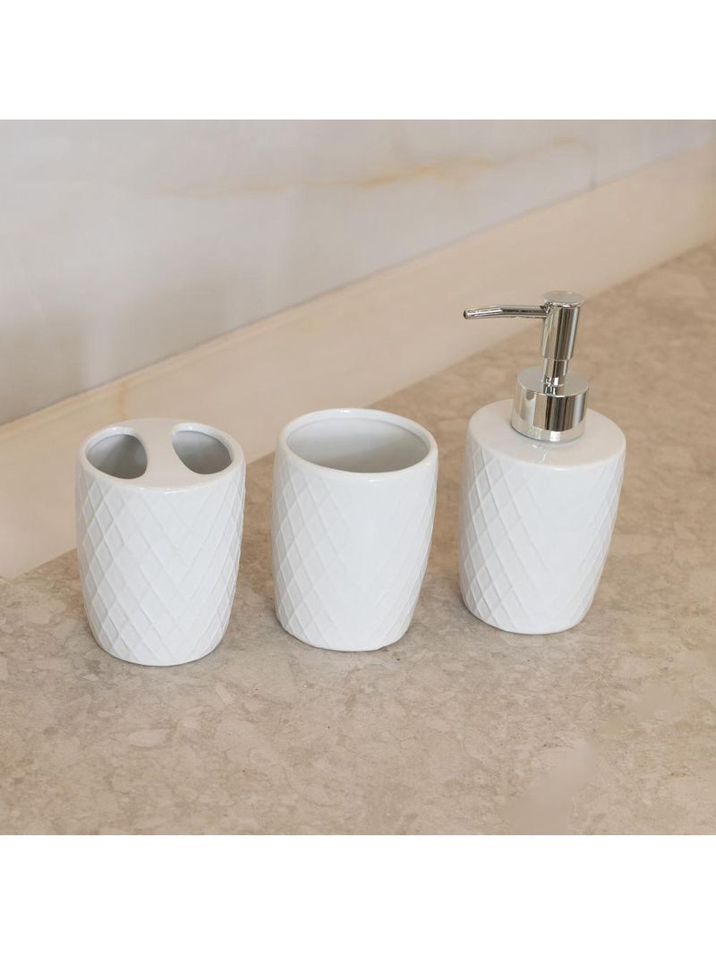 3 peças para banheiro wolff branco