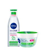 Nivea micellair + gel fresh kit - Água micelar 7 em 1 + hidratante