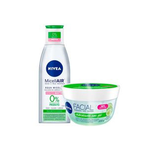Nivea micellair + gel fresh kit - Água micelar 7 em 1 + hidratante