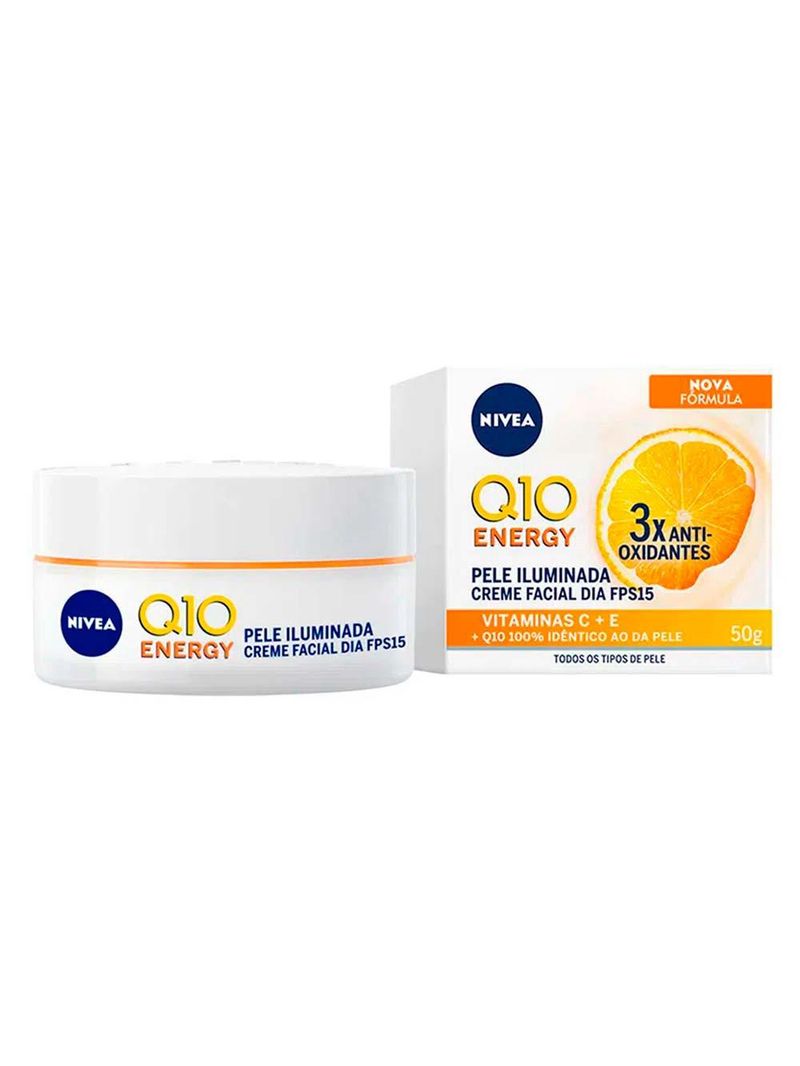 Nívea q10 energy kit – creme antissinais dia fps15 + creme antissinais noturno