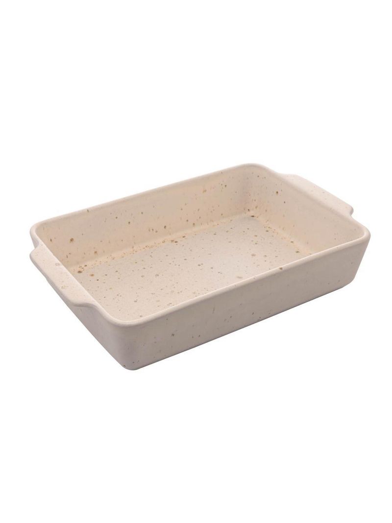 Refratário wolff mist de cerâmica branco matte 36cm x 22cm